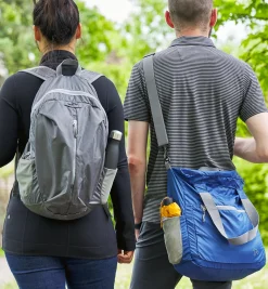 Sale Packable Backpack & Shoulder Bag Set Travel