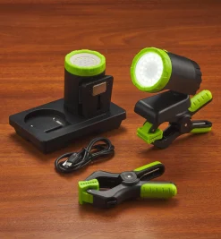 Online Pair Of Rechargeable Clip Lights Lighting