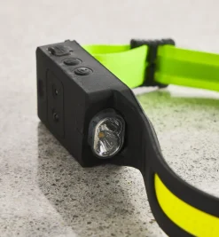 Discount Pair Of Rechargeable COB Headlamps Lighting