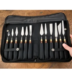 Palette Knives In Case Knives