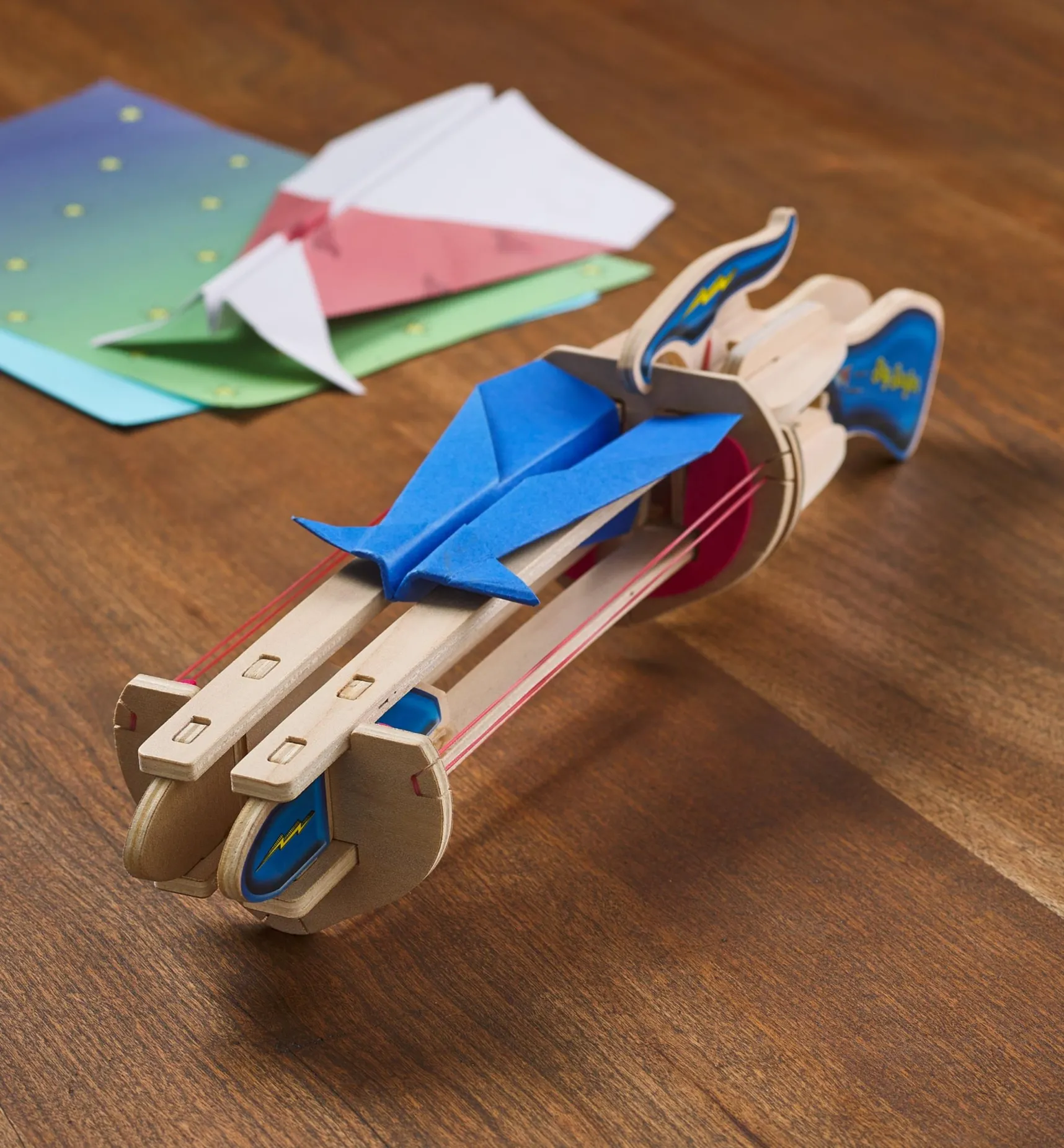 Hot Paper Airplane Launcher Kit Toys & Games