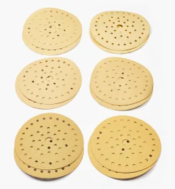Best 12-Pc. Sample Pack Of Mirka 6" 50-Hole Gold Multifit Grip Discs Supplies