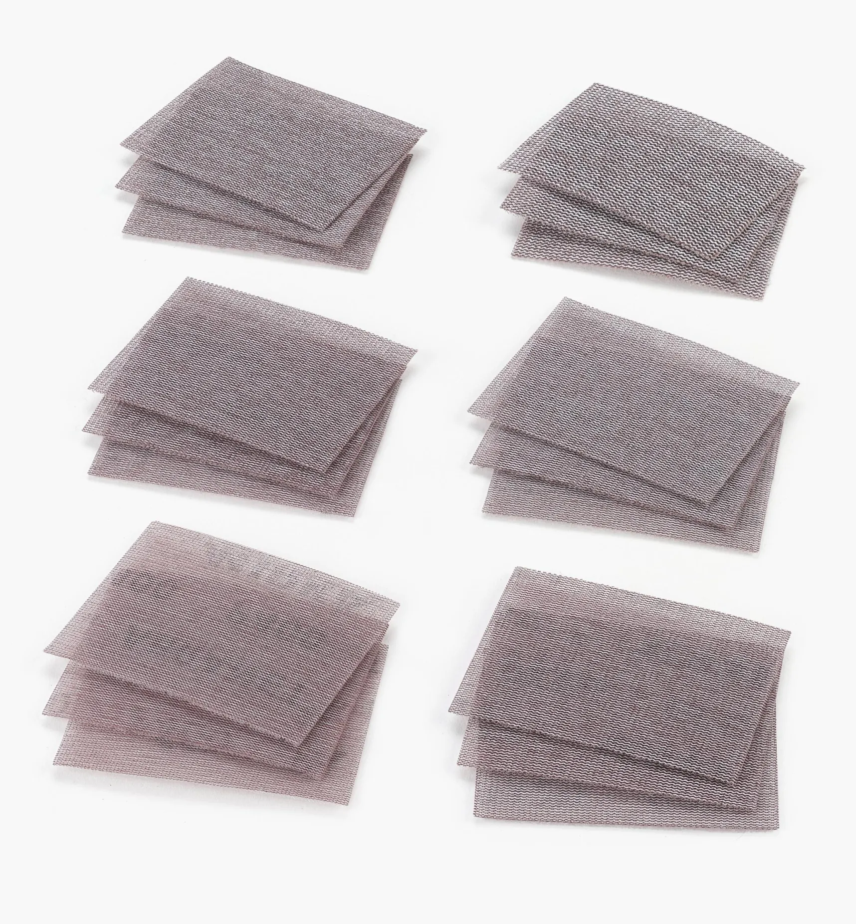 Best 18-Pc. Sample Pack Of Mirka Abranet 3" × 4" Grip Sheets Supplies