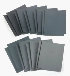 New 18-Pc. Sample Pack Of Mirka Fine Wet/Dry Sandpaper Supplies