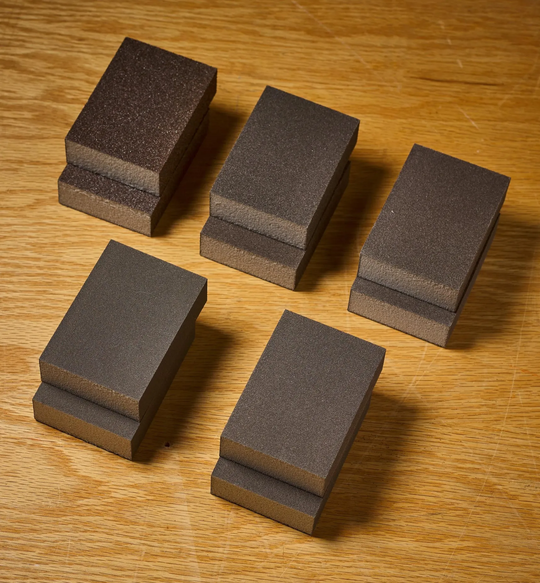 Clearance 10-Pc. Sample Pack Of Mirka Four-Sided Abrasive Sponges Supplies