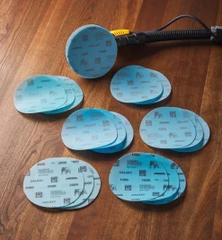 Hot 18-Pc. Sample Pack Of Mirka Fine 6" Galaxy Grip Discs Supplies