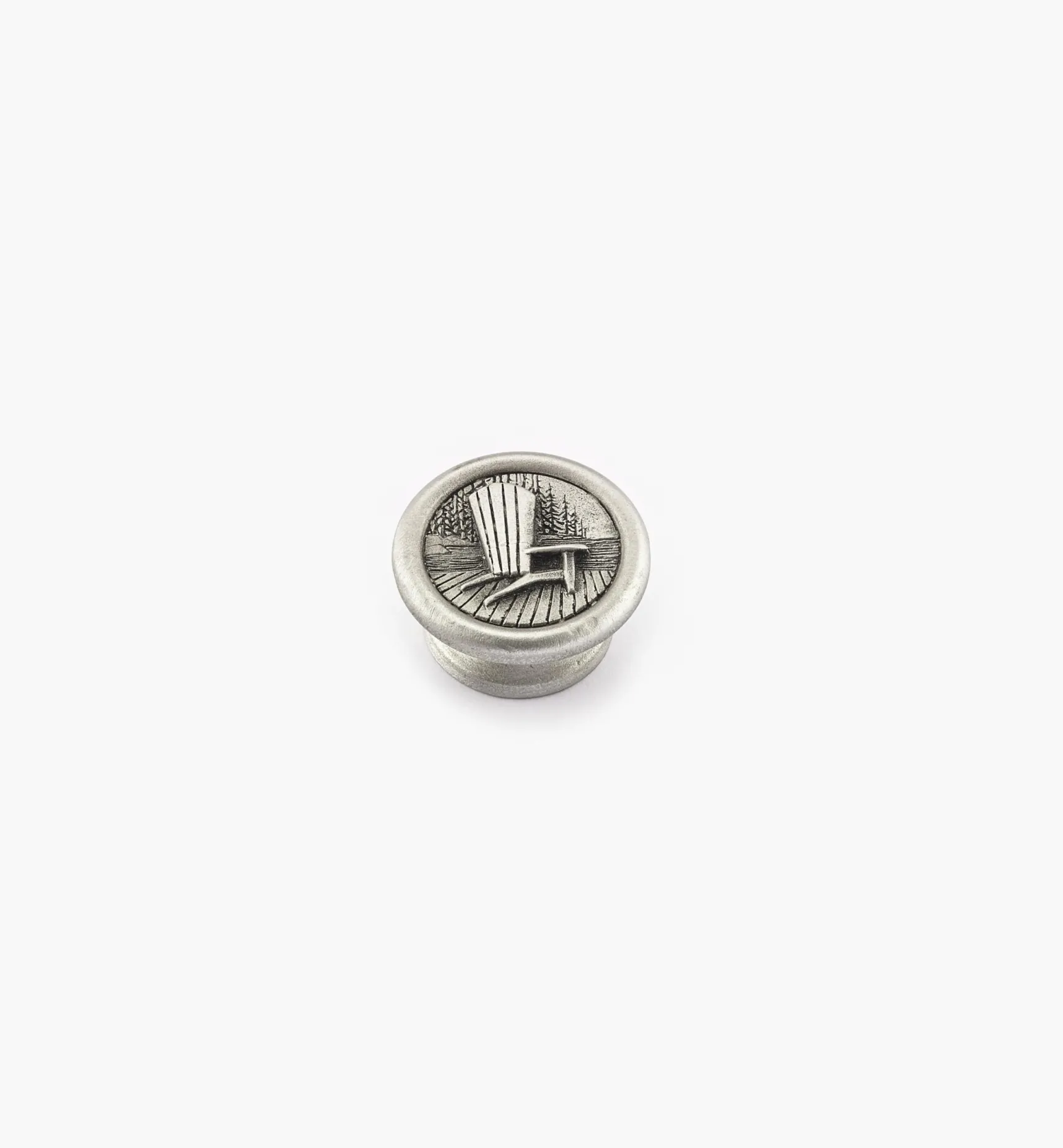 Discount Pewter Adirondack Chair Knob Knobs
