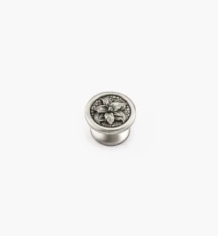 Online Pewter Trillium Knob Knobs