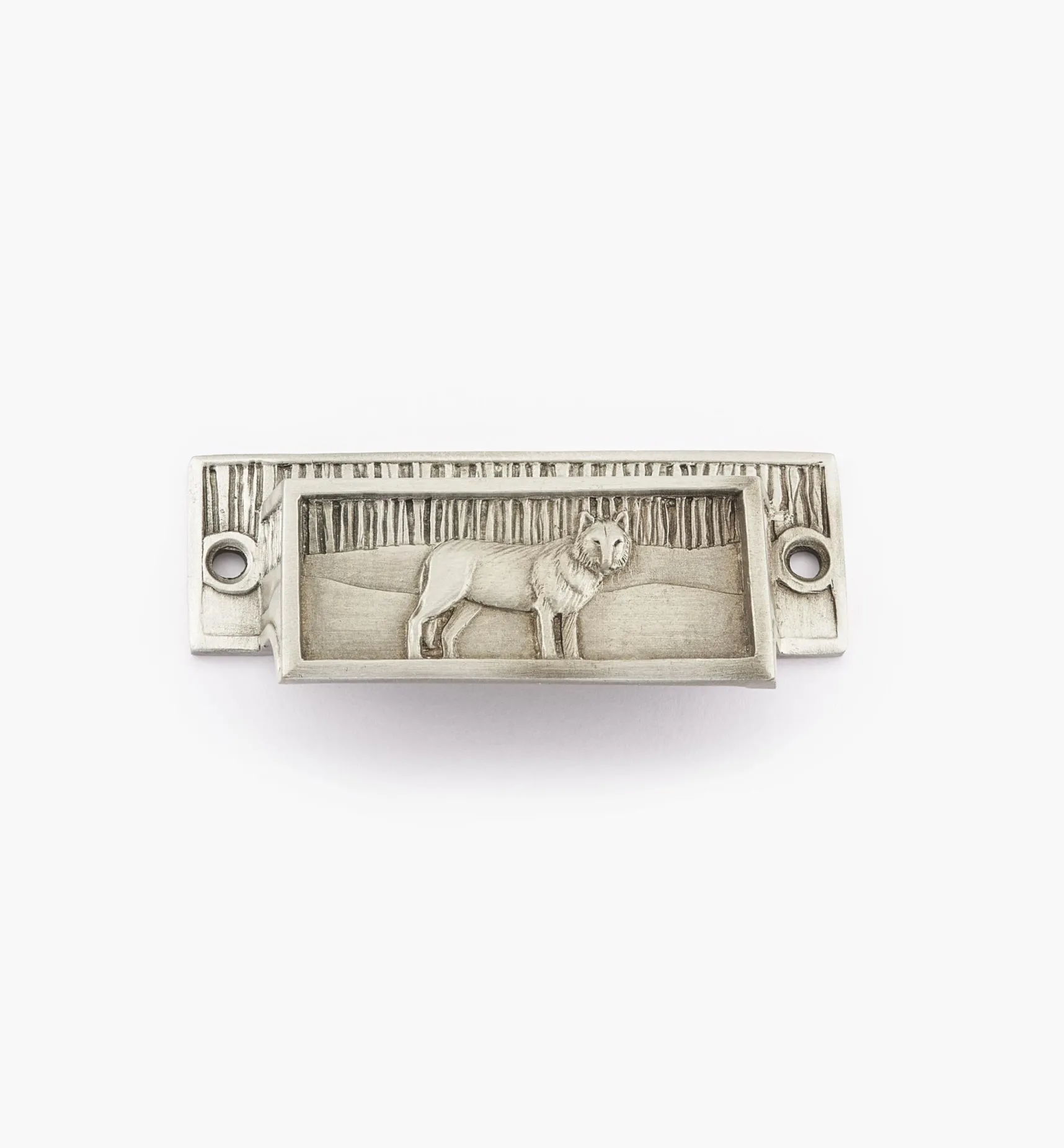 Outlet Pewter Wolf Pull Pulls