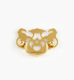 Pierced Brass Cabinet Handles Handles