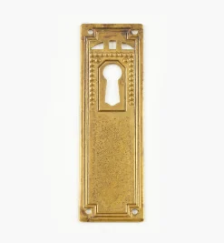 Clearance Pierced Vertical Plate Escutcheon Escutcheons