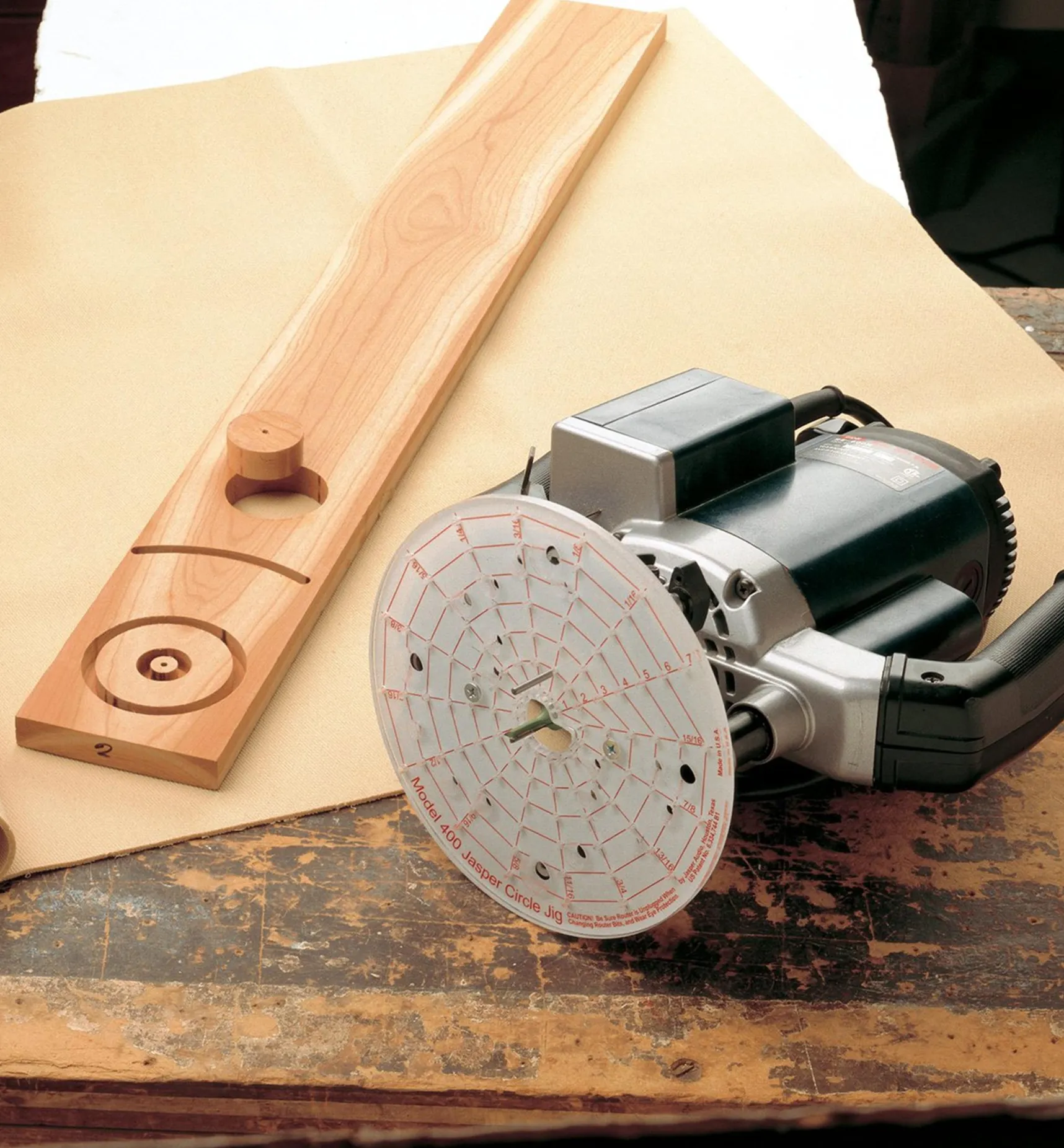 Outlet Precision Circle Jig Routing