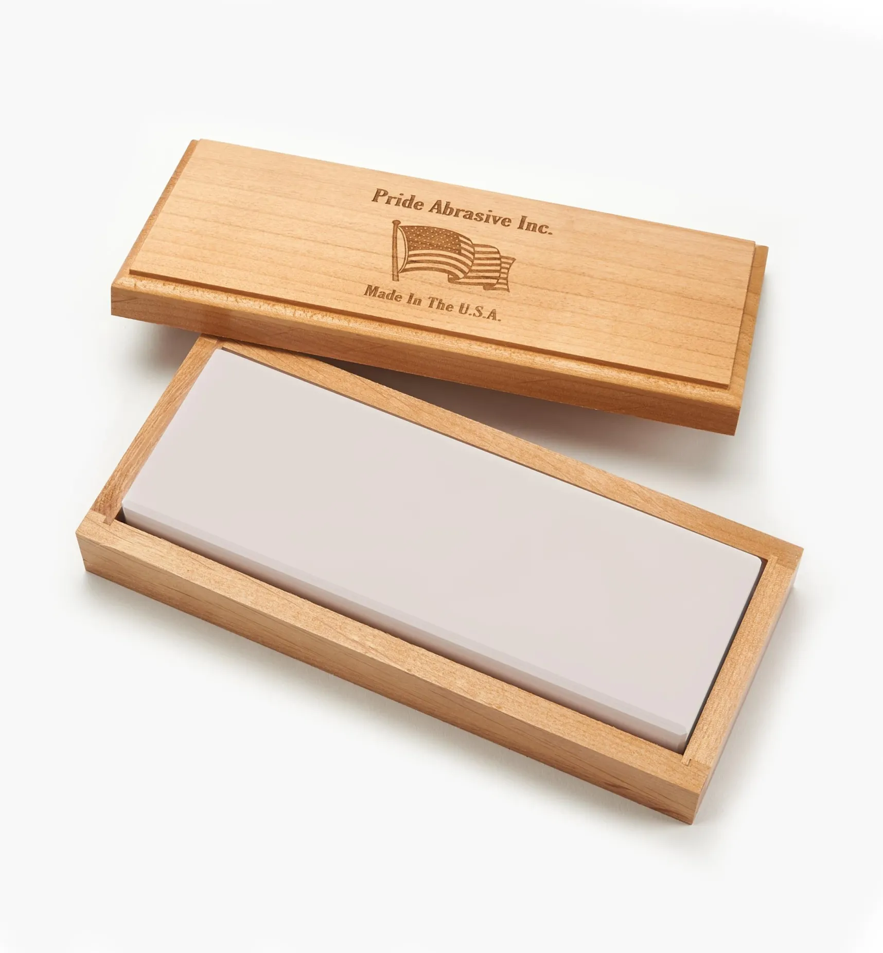 Outlet Pride Abrasive Ceramic Water Stones With Wooden Box Sharpening