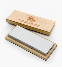Outlet Pride Abrasive Ceramic Water Stones With Wooden Box Sharpening