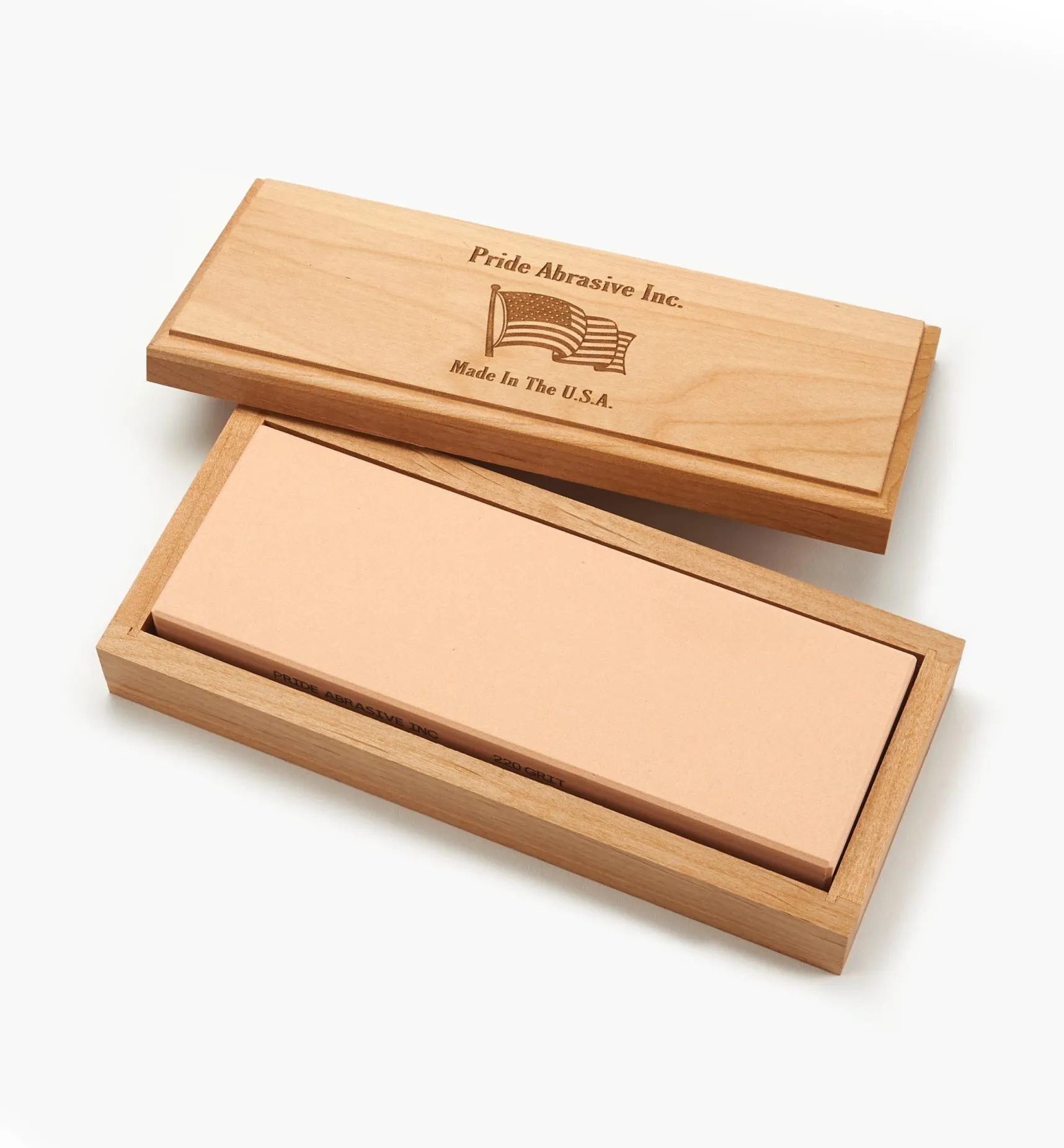 Outlet Pride Abrasive Ceramic Water Stones With Wooden Box Sharpening