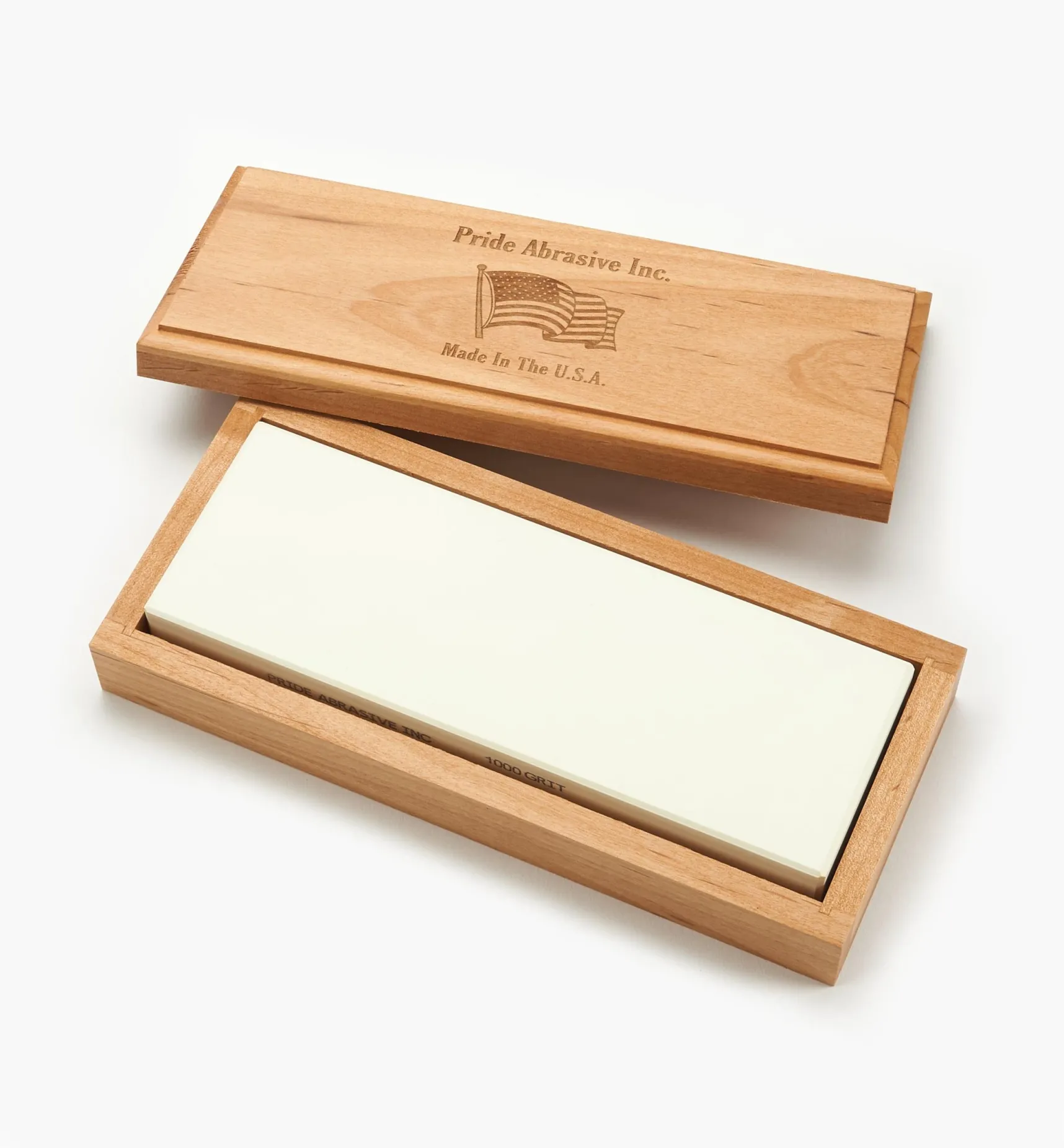 Outlet Pride Abrasive Ceramic Water Stones With Wooden Box Sharpening