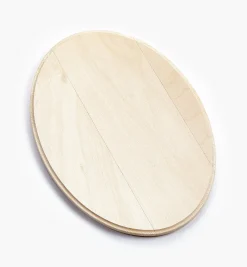 Clearance Profiled-Edge Oval Basswood Plaques Supplies