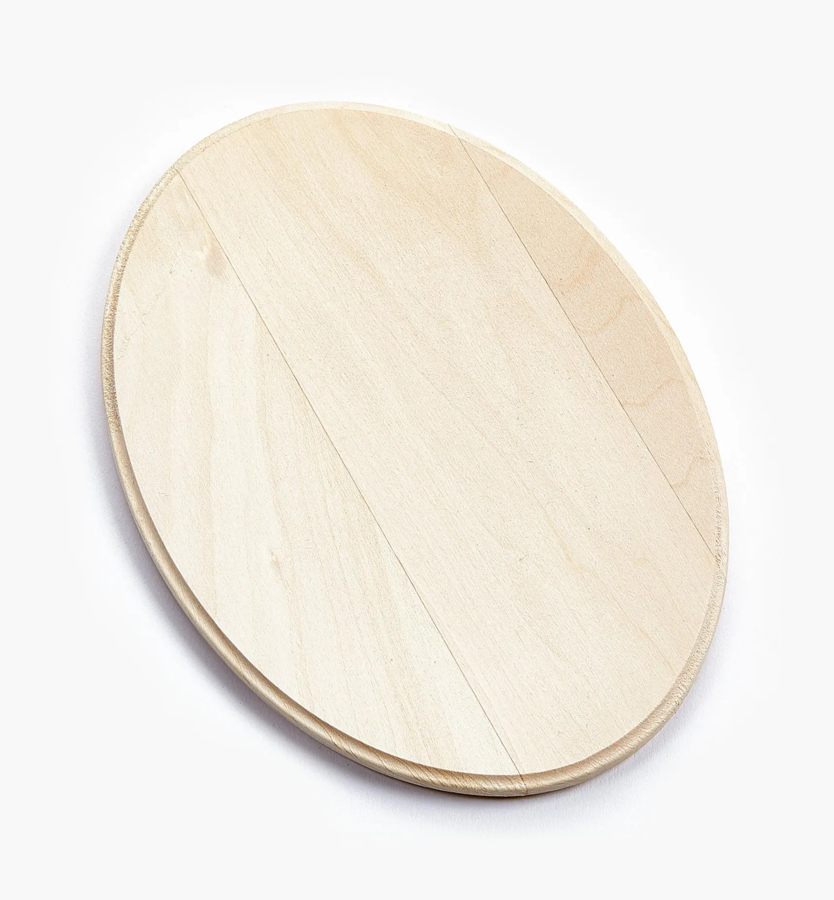 Clearance Profiled-Edge Oval Basswood Plaques Supplies