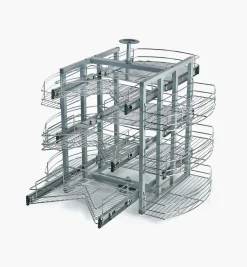 Outlet Pull-Out Corner Carousel Kitchen Hardware