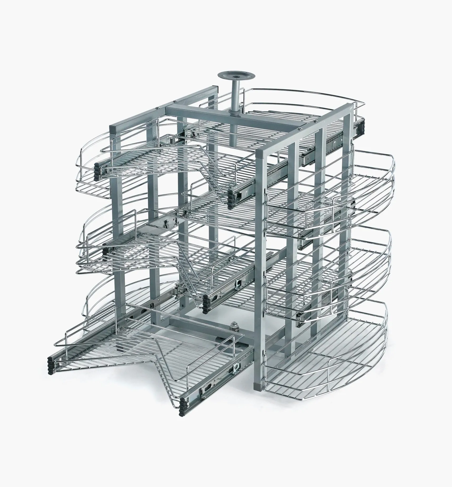 Outlet Pull-Out Corner Carousel Kitchen Hardware
