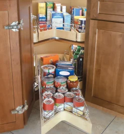 Outlet Pull-Out Wooden Kidney Shelf Kitchen Hardware