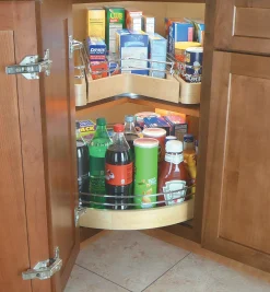 Outlet Pull-Out Wooden Kidney Shelf Kitchen Hardware