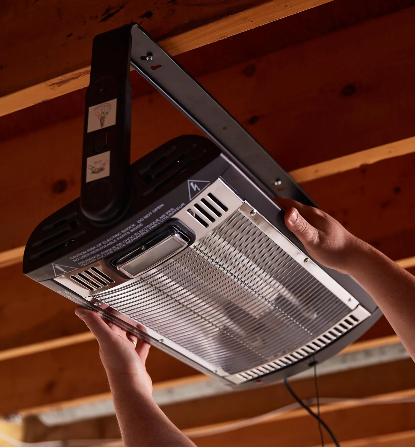 New Quartz Overhead Radiant Heater Workshop