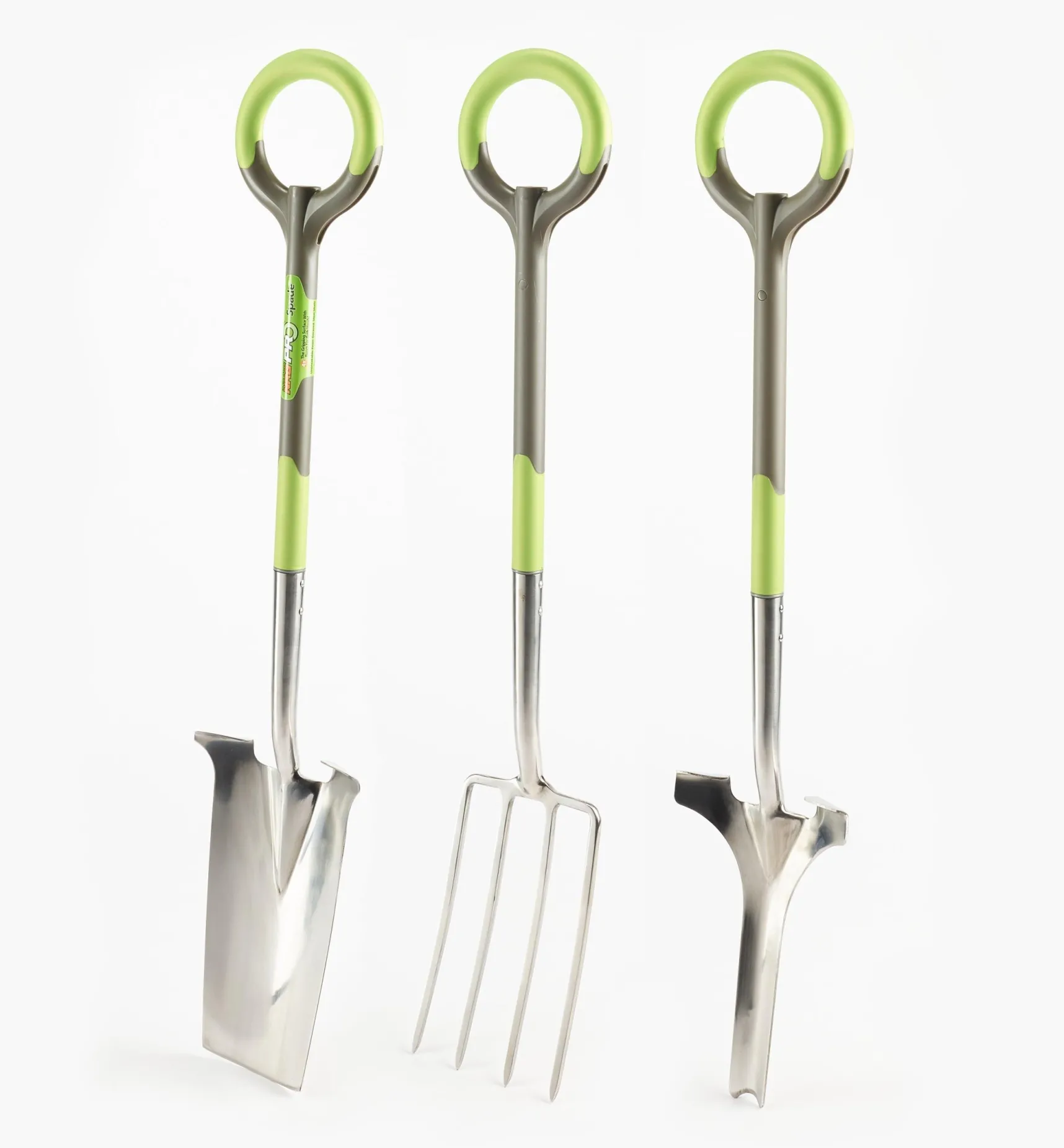 Online Radius Ergonomic Stainless-Steel Digging Spade, Fork & Weeder Set Weeding