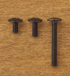 Hot Rampa M6 Black Mushroom-Head Bolts Fasteners