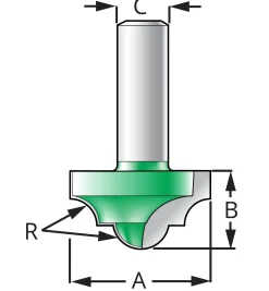 Clearance Reed And Bead Router Bit Routing
