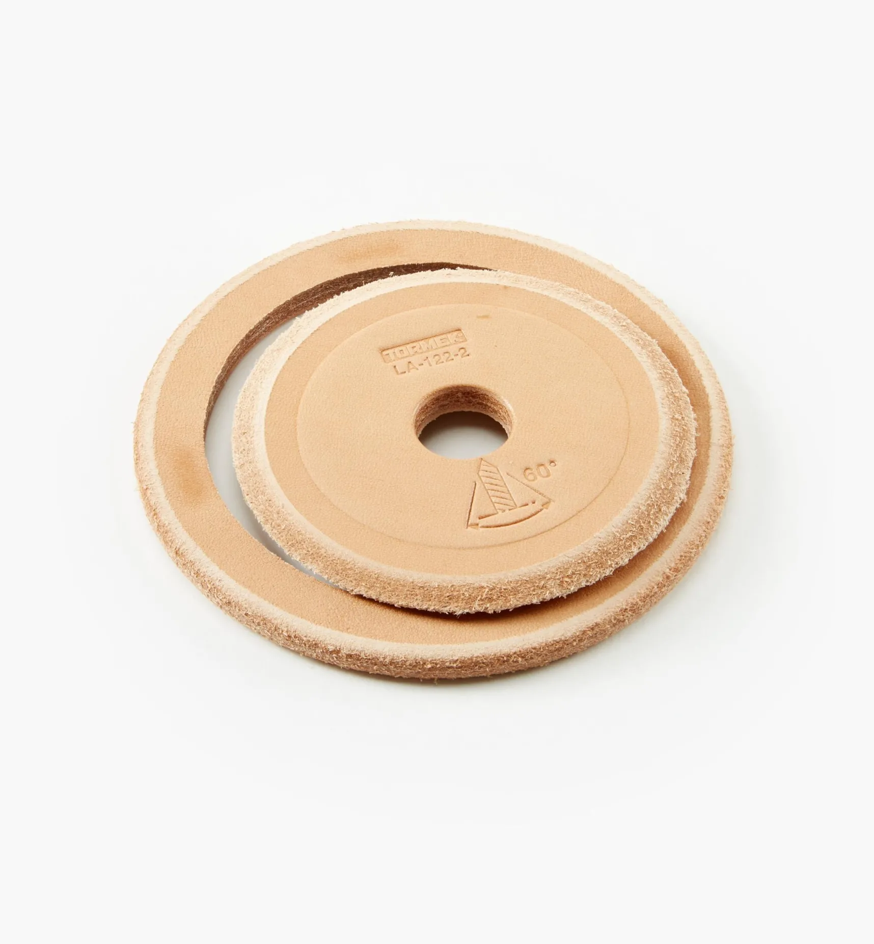 New Replacement Profiled Leather Discs For Tormek Profiled Leather Honing Wheel Set Sharpening
