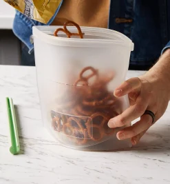 Clearance Reusable Silicone Bags Food Storage