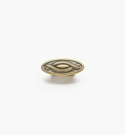 Ribbon Oval Knob Knobs