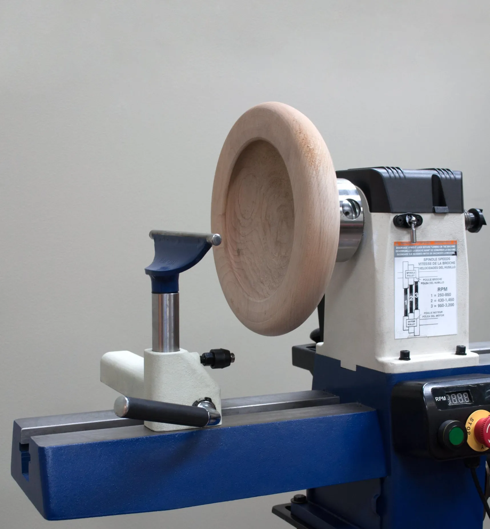 Hot Rikon 12" × 16 1/2" Midi Lathe (70-150VSR) Power Tools