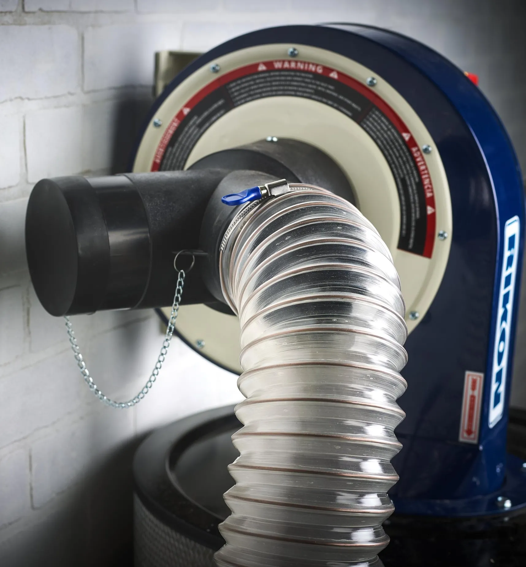 Best Rikon 1 Hp Wall-Mount Dust Collector (Model 60-101) Workshop