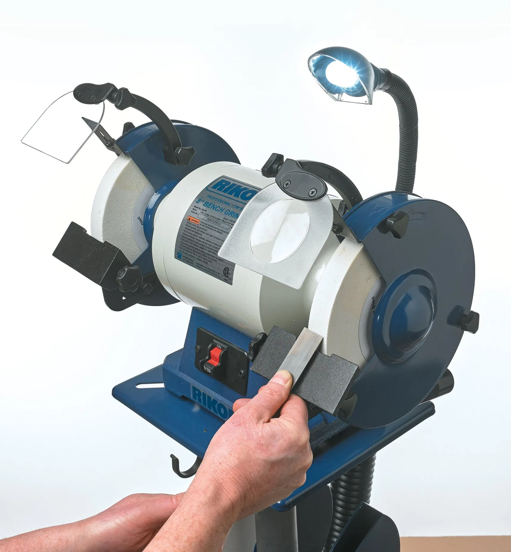 Online Rikon 8" Low-Speed Grinder Sharpening