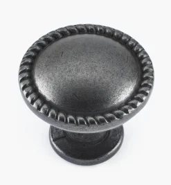 Rope-Edge Round Knob Knobs