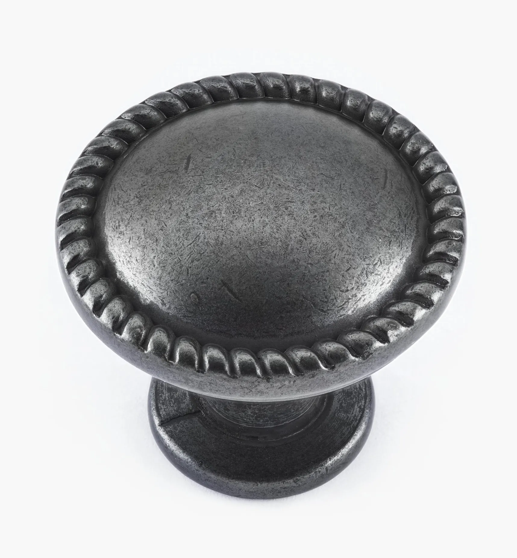 Rope-Edge Round Knob Knobs