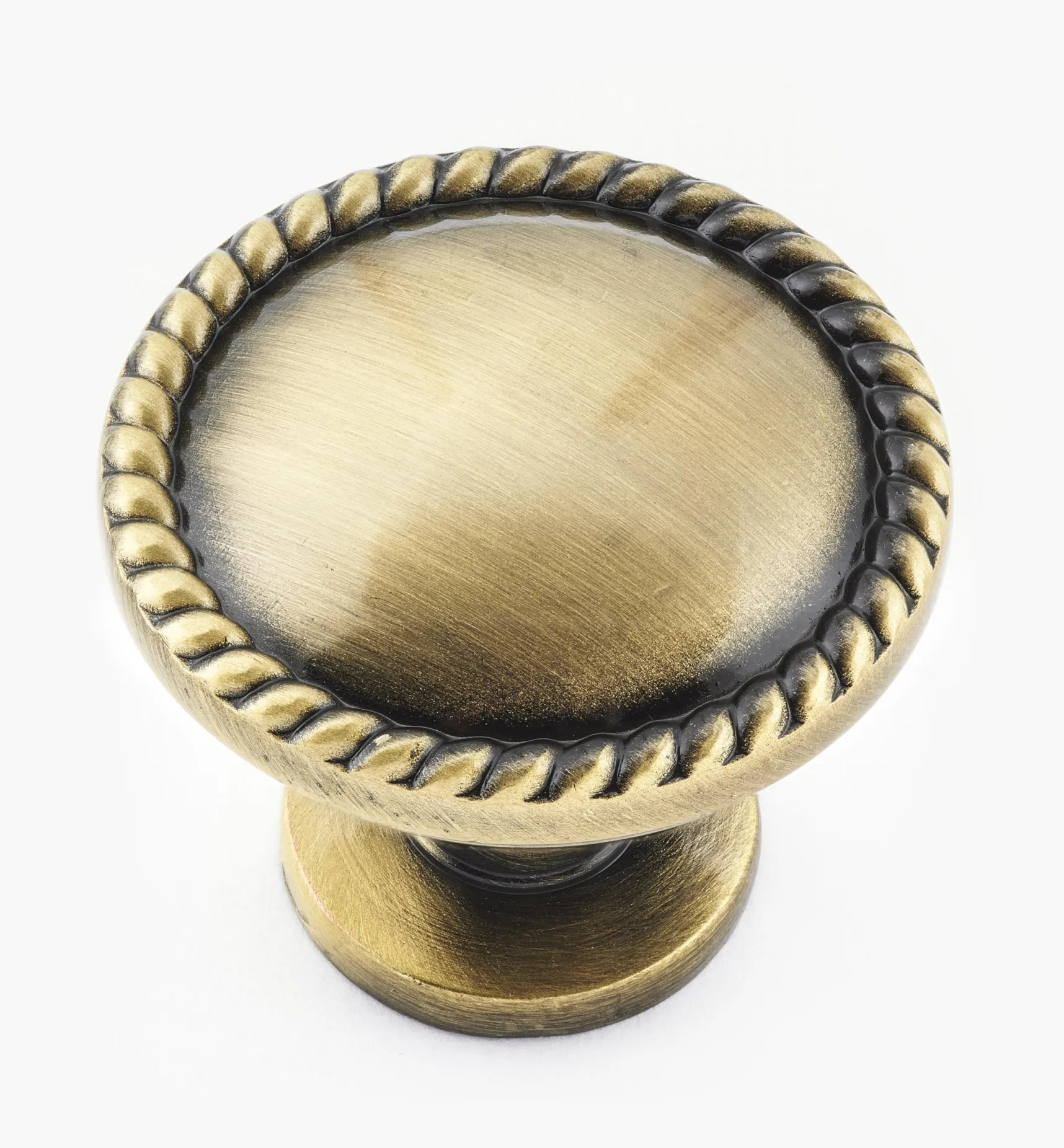Rope-Edge Round Knob Knobs