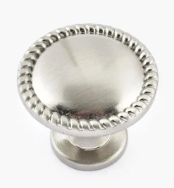 Rope-Edge Round Knob Knobs