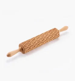 Sale Roses & Tulips Embossing Rolling Pin Bakeware