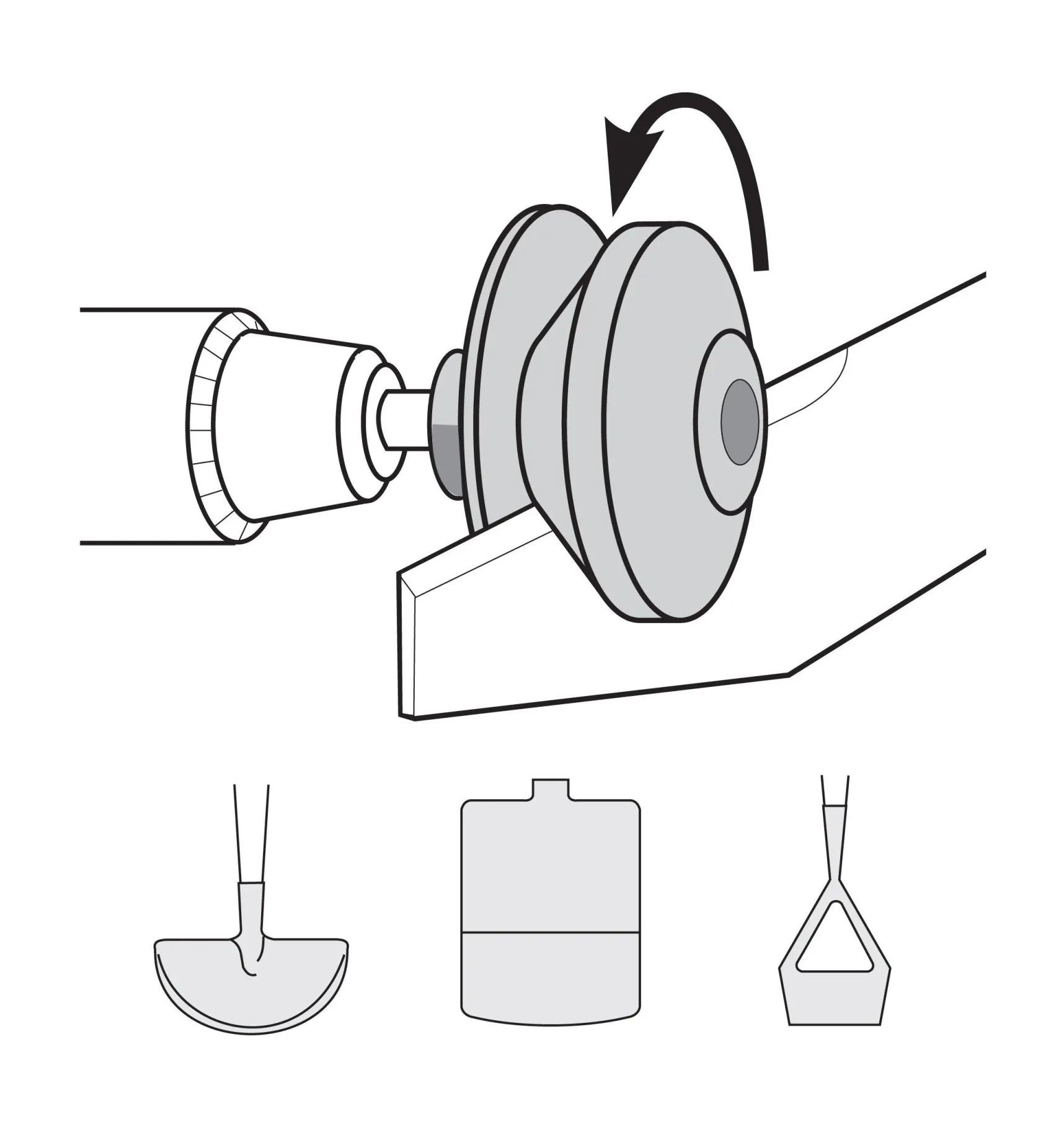 Rotary Mower Sharpener Tool Maintenance