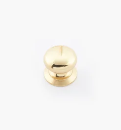 Online Round Brass Plain Knobs Knobs