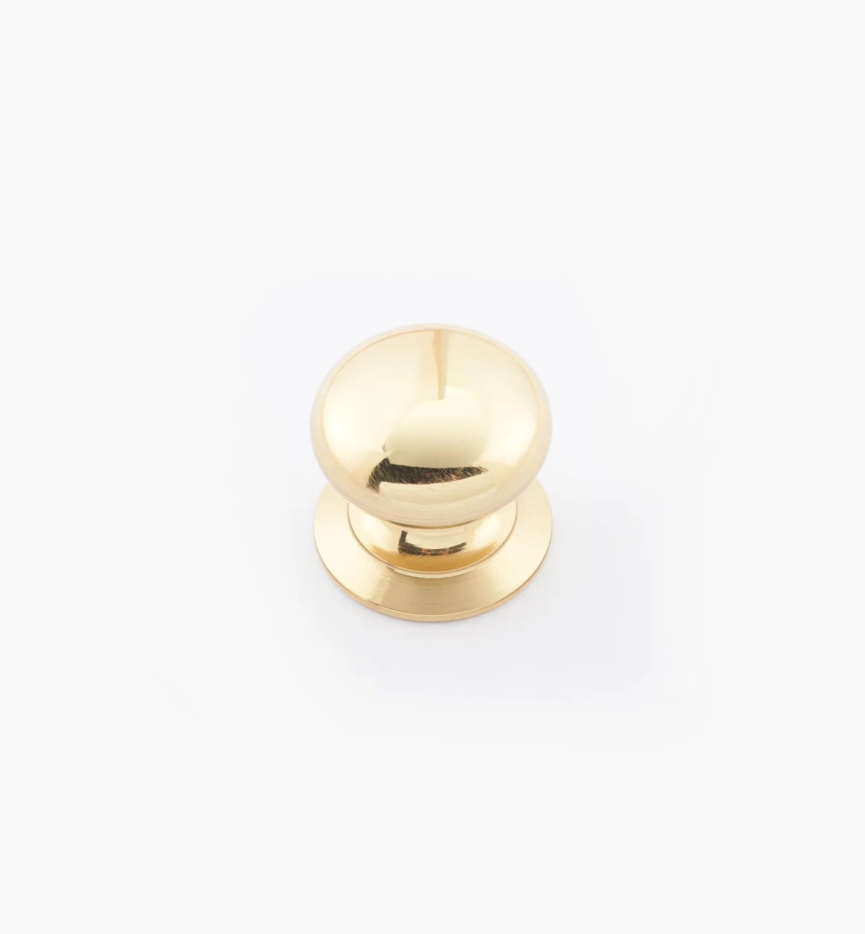Online Round Brass Plain Knobs Knobs