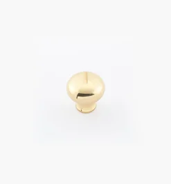 Online Round Brass Plain Knobs Knobs