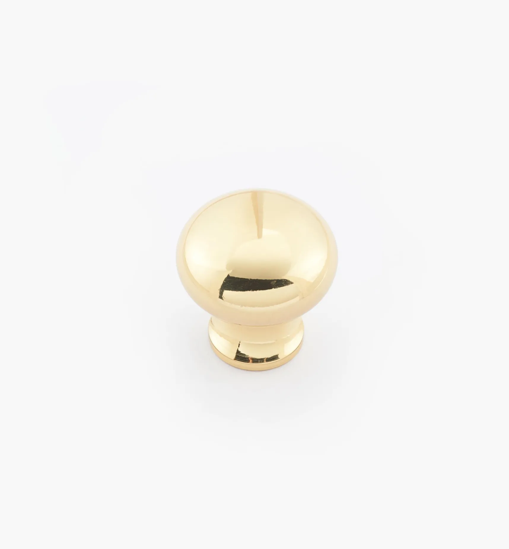 Online Round Brass Plain Knobs Knobs