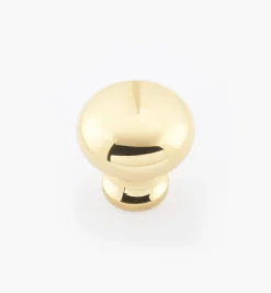 Online Round Brass Plain Knobs Knobs