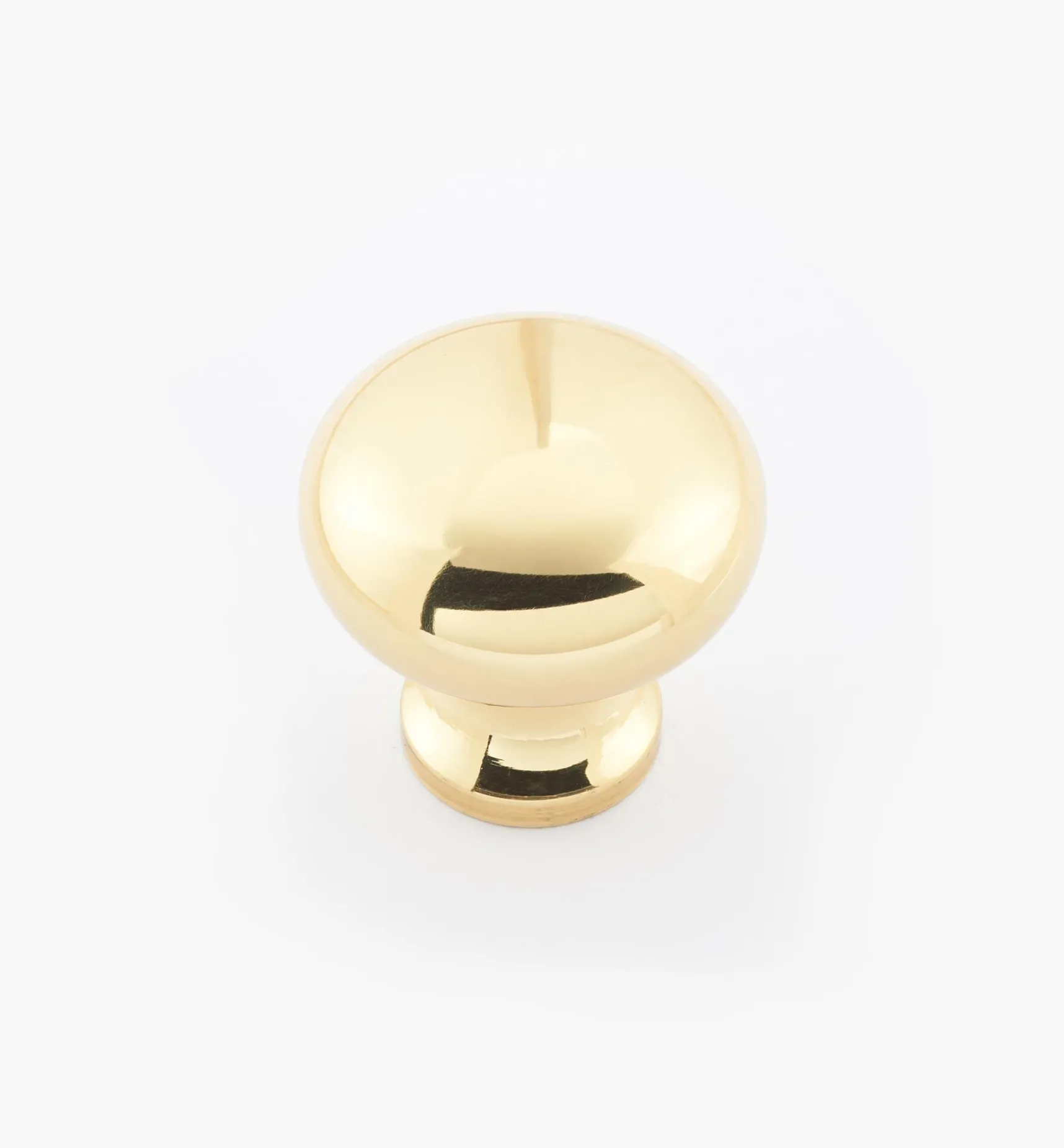 Online Round Brass Plain Knobs Knobs