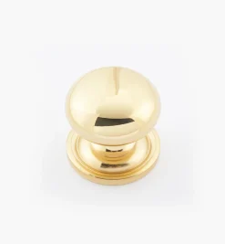 Online Round Brass Plain Knobs Knobs