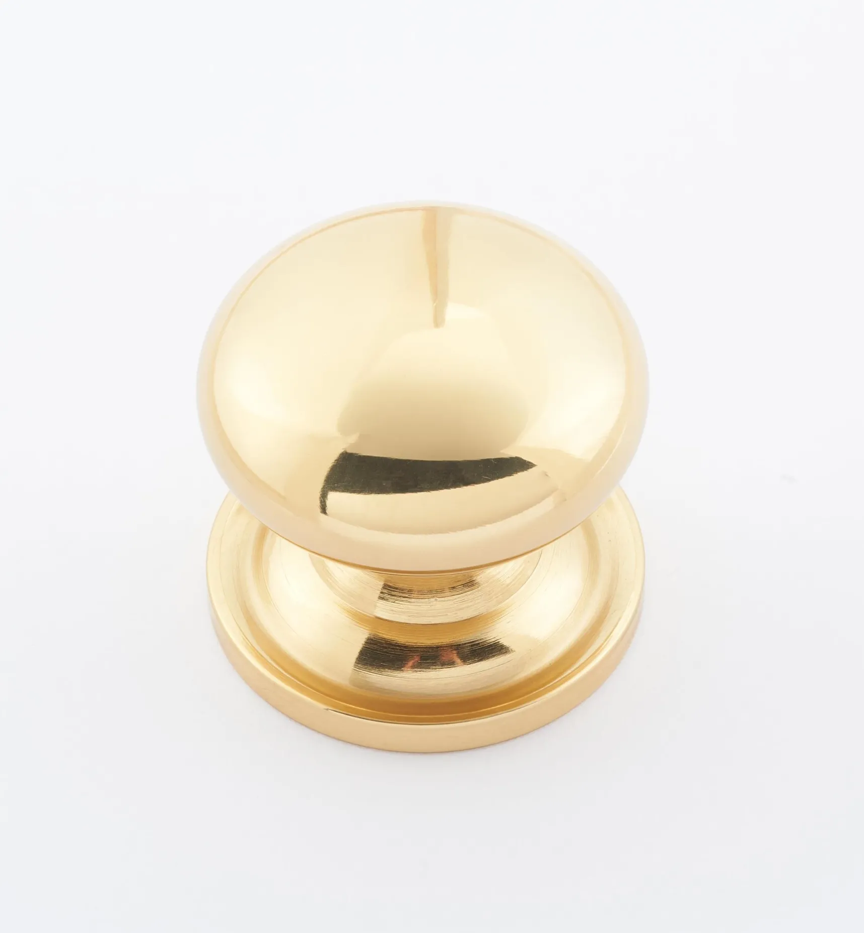 Online Round Brass Plain Knobs Knobs